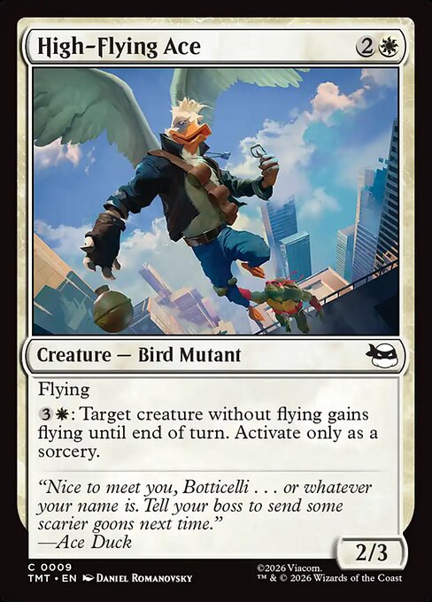 MTG High-Flying Ace TMT 009 Regular Foil