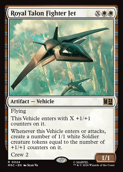 MTG Royal Talon Fighter Jet MSC 024 Regular Nonfoil
