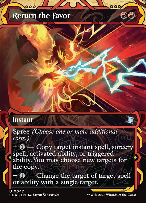 MTG Return the Favor SOA 047 Mystical Archive Nonfoil
