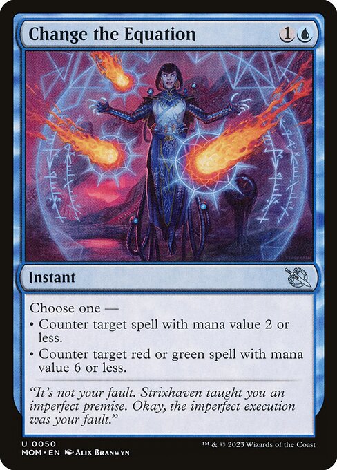 MTG Change the Equation MOM 050 Regular Nonfoil