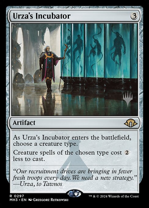 MTG Urza's Incubator PMH3 297p Promo Pack Foil