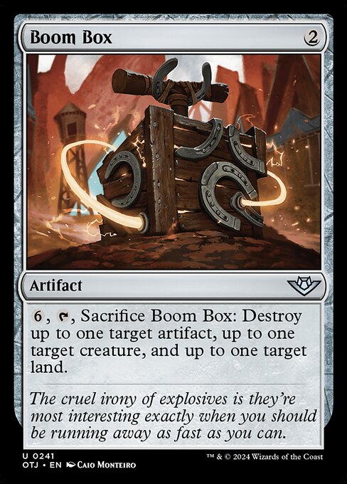 MTG Boom Box OTJ 241 Regular Foil