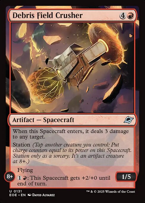 MTG Debris Field Crusher EOE 131 Regular Nonfoil