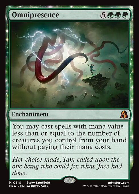 MTG Omnipresence FRA 110 Standard Foil front