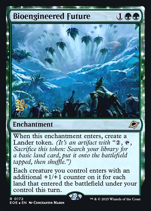 MTG Bioengineered Future PEOE 172s Prerelease Foil