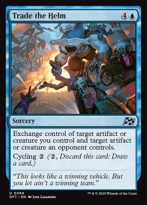 MTG Trade the Helm DFT 069 Regular Nonfoil