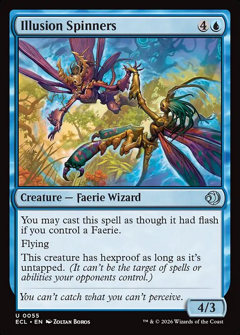 MTG Illusion Spinners ECL 055 Regular Nonfoil