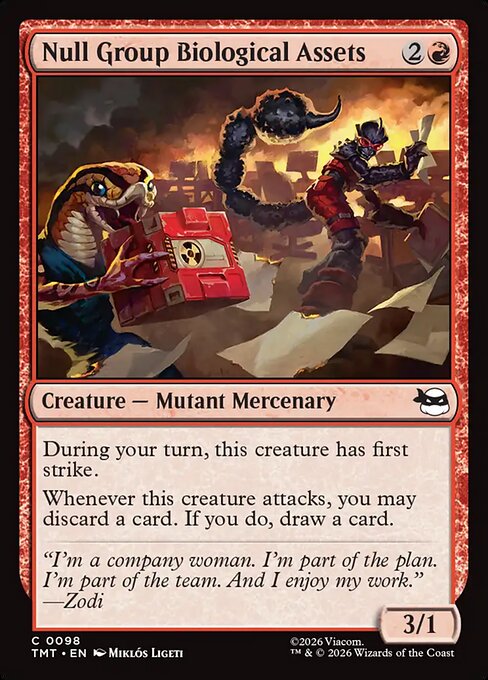 MTG Null Group Biological Assets TMT 098 Regular Foil