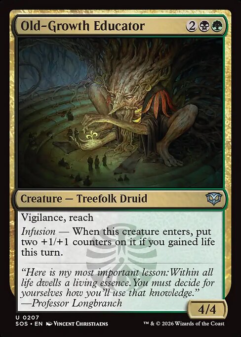 MTG Old-Growth Educator SOS 207 Regular Foil