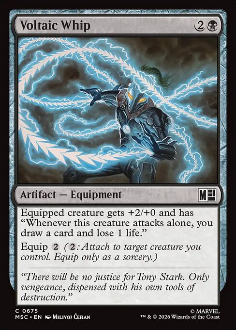 MTG Voltaic Whip MSC 675 Regular Nonfoil