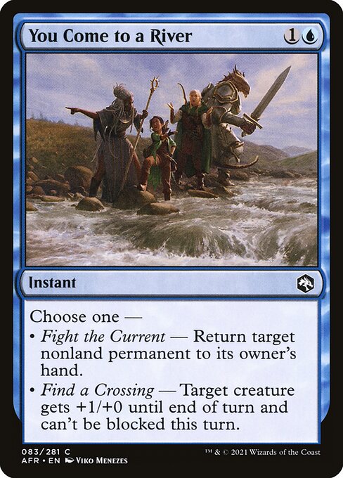 MTG You Come to a River AFR 083 Regular Nonfoil