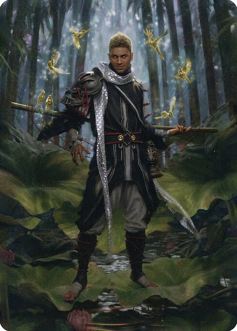 MTG Grand Master of Flowers AAFR 079 Art Card