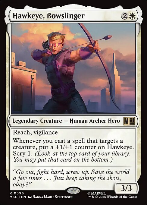 MTG Hawkeye, Bowslinger MSC 596 Regular Nonfoil
