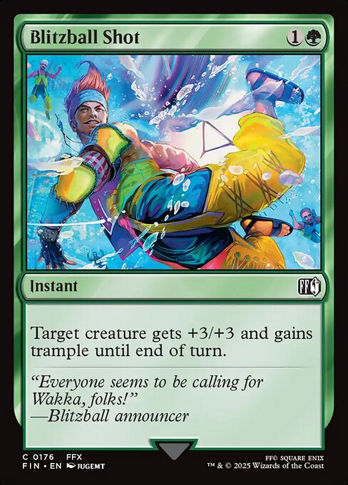 MTG Blitzball Shot FIN 176 Regular Nonfoil