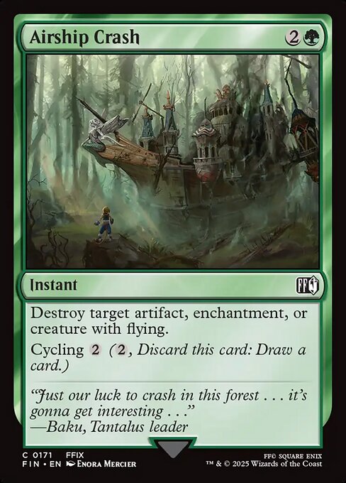 MTG Airship Crash FIN 171 Regular Nonfoil