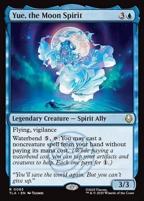 MTG Yue, the Moon Spirit TLA 083 Regular Nonfoil