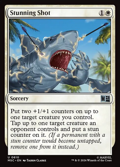 MTG Stunning Shot MSC 610 Regular Nonfoil