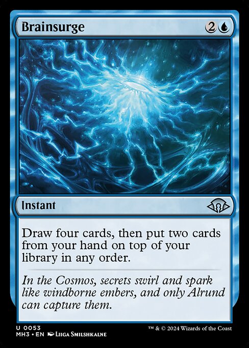 MTG Brainsurge MH3 053 Regular Nonfoil