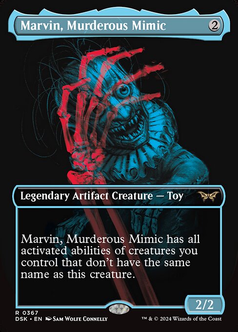 MTG Marvin, Murderous Mimic DSK 367 Double Exposure Nonfoil