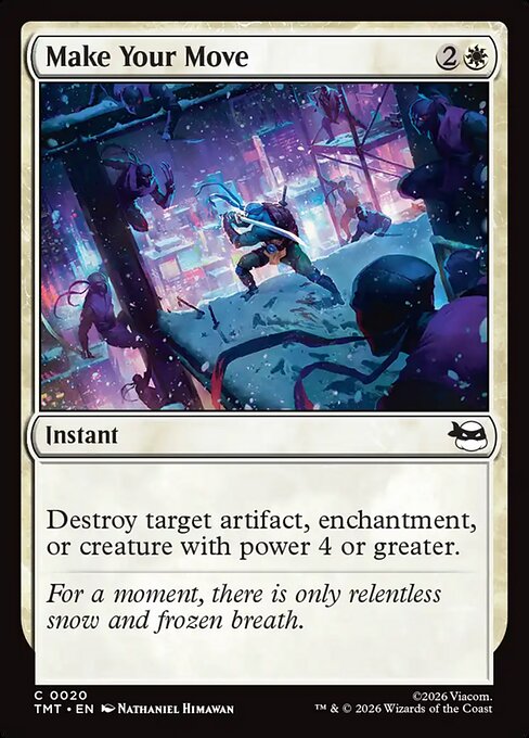 MTG Make Your Move TMT 020 Regular Foil