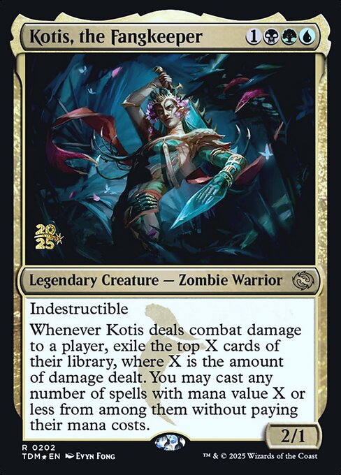 MTG Kotis, the Fangkeeper PTDM 202s Prerelease Foil