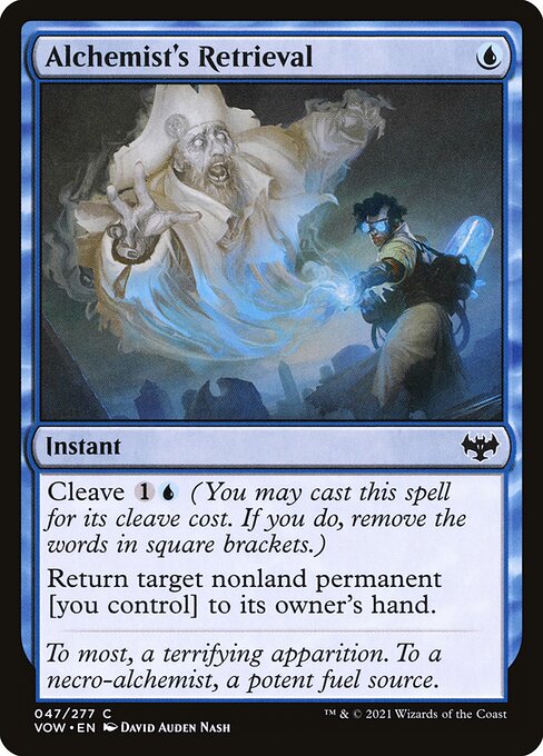 MTG Alchemist's Retrieval VOW 047 Standard Foil front