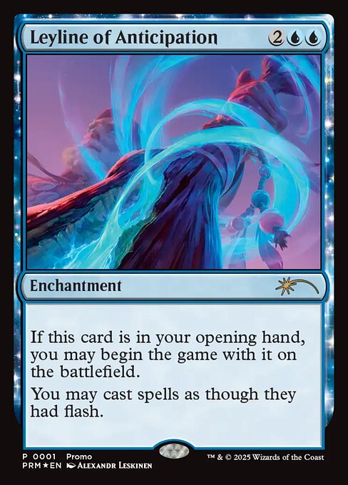 MTG Leyline of Anticipation PW26 023 WPN Play Promo Foil