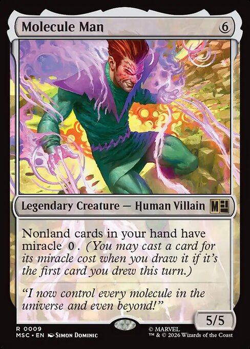 MTG Molecule Man MSC 009 Regular Nonfoil
