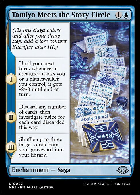 MTG Tamiyo Meets the Story Circle MH3 072 Regular Foil