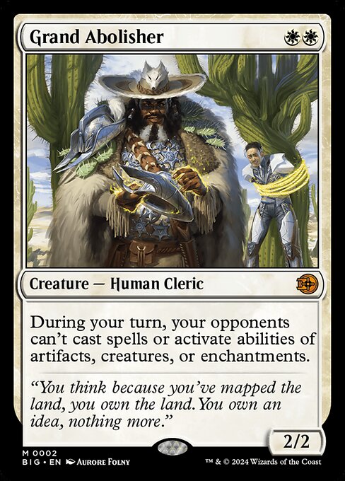 MTG Grand Abolisher BIG 002 Regular Nonfoil