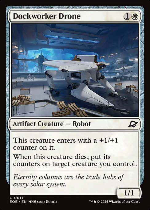 MTG Dockworker Drone EOE 011 Regular Foil