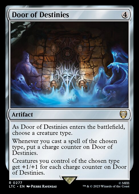 MTG Door of Destinies LTC 277 Alternate Art Nonfoil