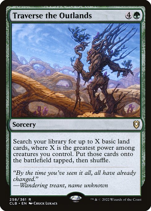 MTG Traverse the Outlands CLB 258 Regular Nonfoil