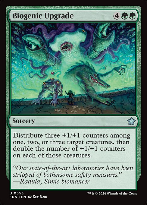 MTG Biogenic Upgrade FDN 553 Beginner Box Nonfoil