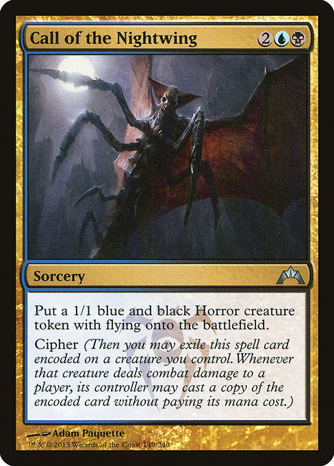 MTG Call of the Nightwing GTC 149 Regular Foil