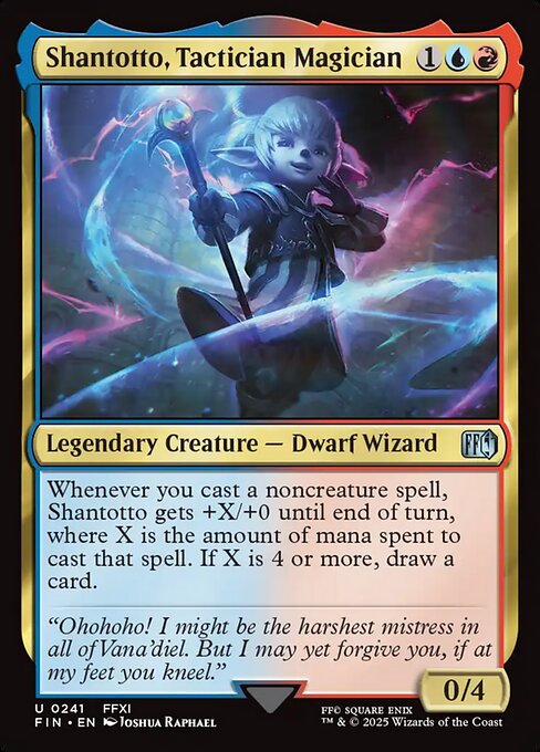 MTG Shantotto, Tactician Magician FIN 241 Regular Foil