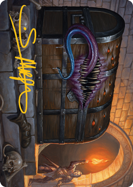 MTG Mimic AAFR 027 Art Card Gold Stamped Signature