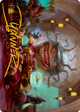 MTG Xanathar, Guild Kingpin AAFR 029 Art Card Gold Stamped Signature