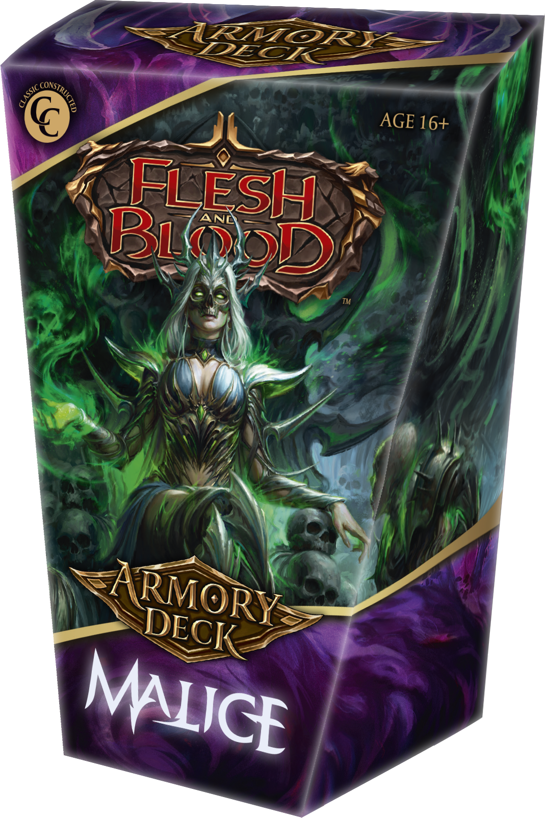 Flesh and Blood Armory Deck Malice product box