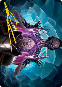 MTG Mind Flayer AAFR 002 Art Card Gold Stamped Signature