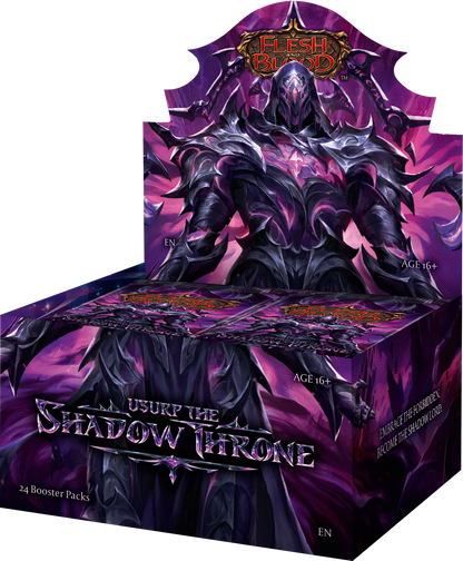 Usurp the Shadow Throne Flesh and Blood booster display