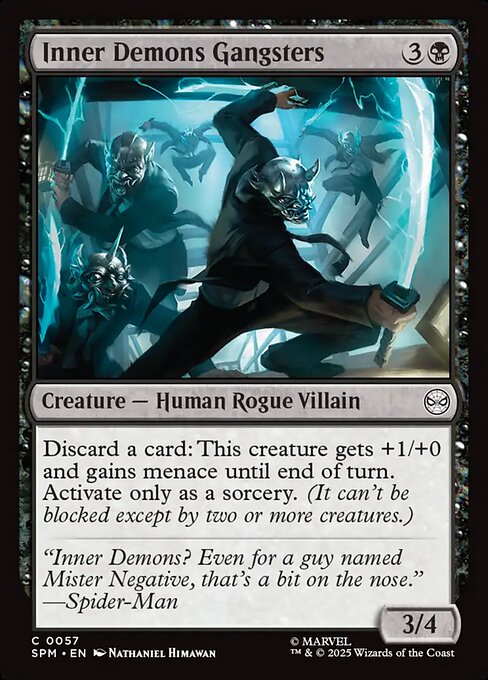 MTG Inner Demons Gangsters SPM 057 Regular Nonfoil