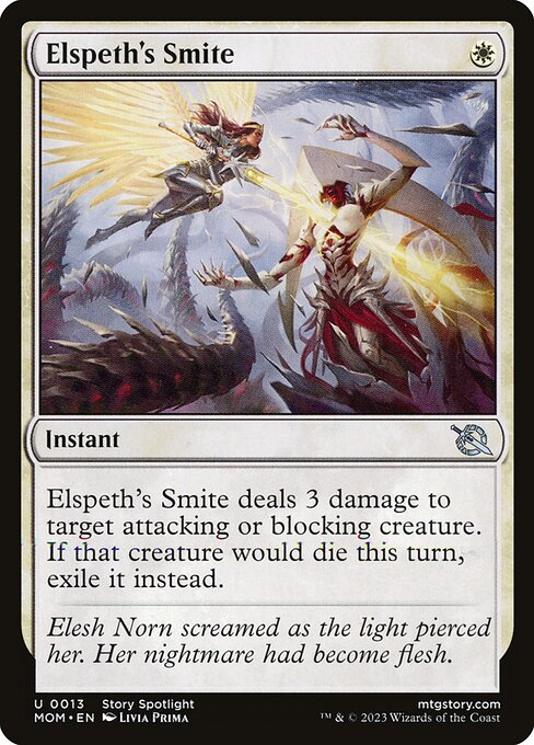 MTG Elspeth's Smite MOM 013 Regular Nonfoil