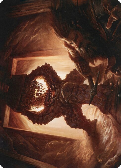 MTG Xorn AAFR 023 Art Card