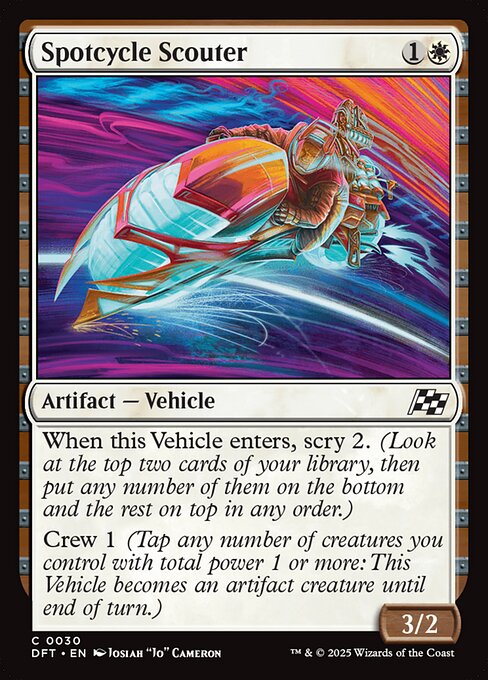 MTG Spotcycle Scouter DFT 030 Regular Foil
