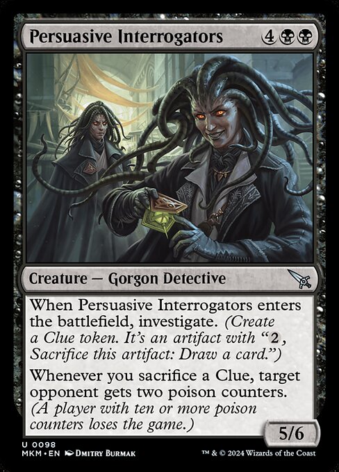 MTG Persuasive Interrogators MKM 098 Regular Nonfoil