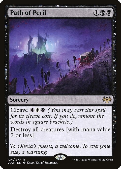 MTG Path of Peril VOW 124 Standard Nonfoil front