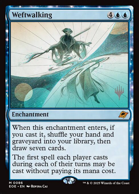 MTG Weftwalking PEOE 086p Promo Pack Nonfoil