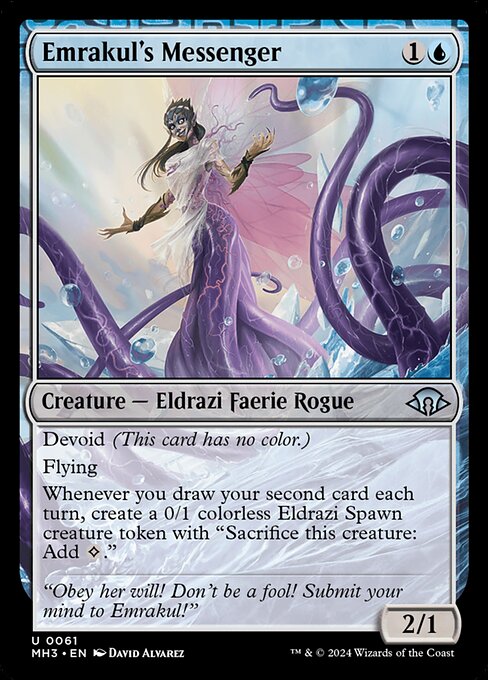 MTG Emrakul's Messenger MH3 061 Regular Foil