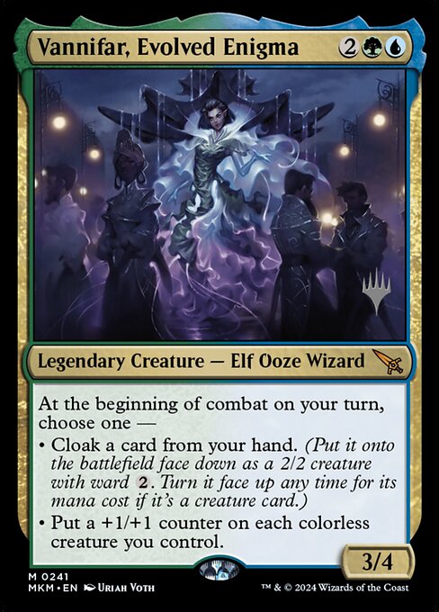MTG Vannifar, Evolved Enigma PMKM 241p Promo Pack Nonfoil